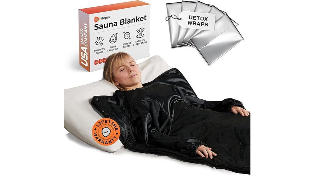 detox sauna blanket benefits