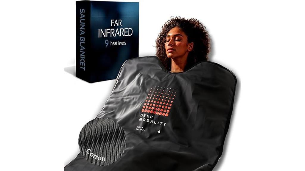 infrared sauna detox blanket