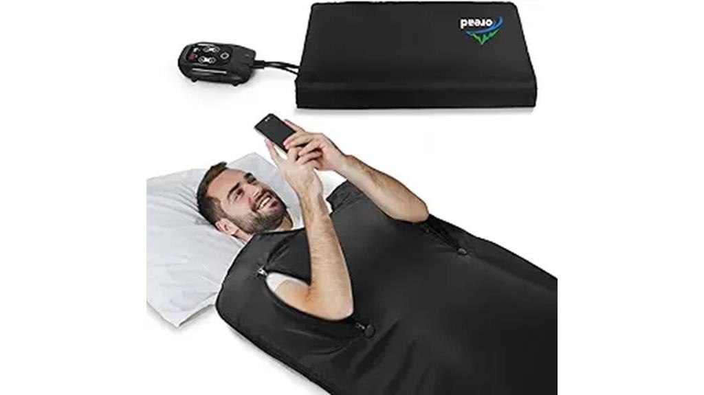 portable infrared sauna blanket