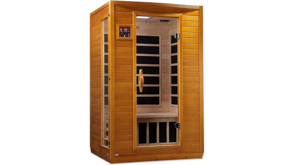 2 person infrared home sauna