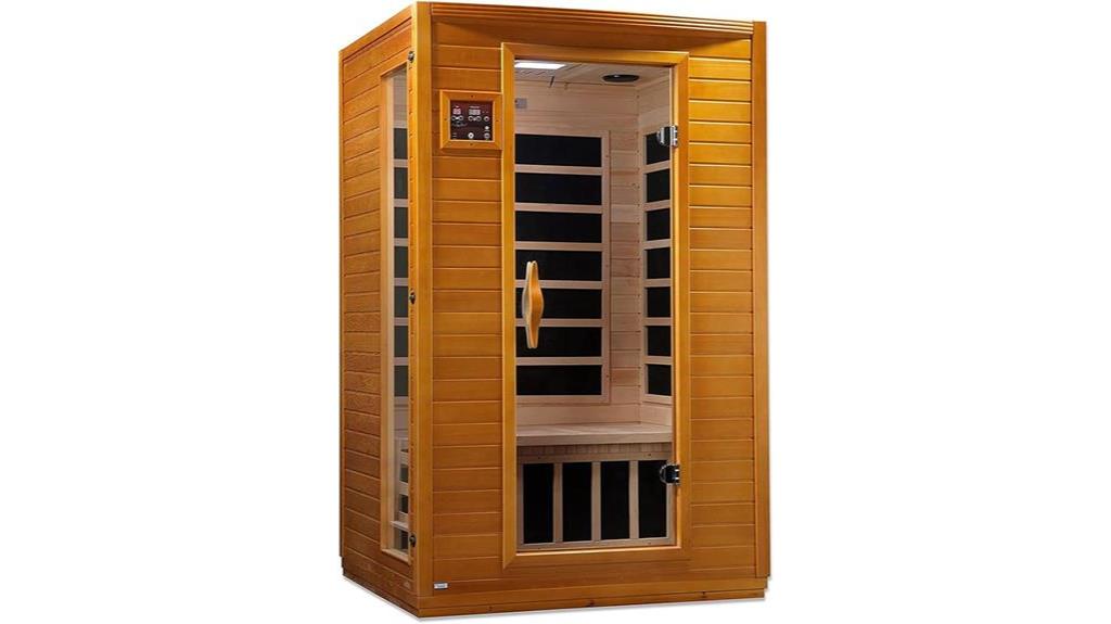 2 person infrared sauna bluetooth