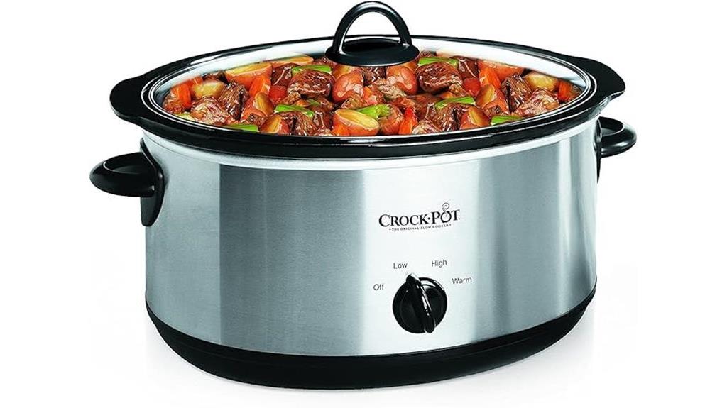 7 quart oval slow cooker