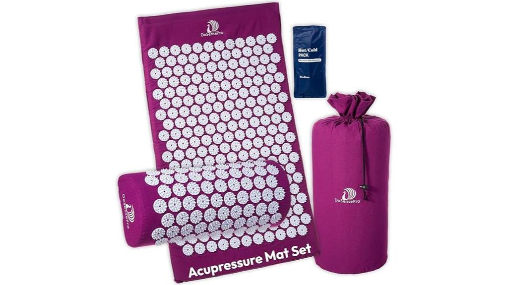 acupressure set with gel