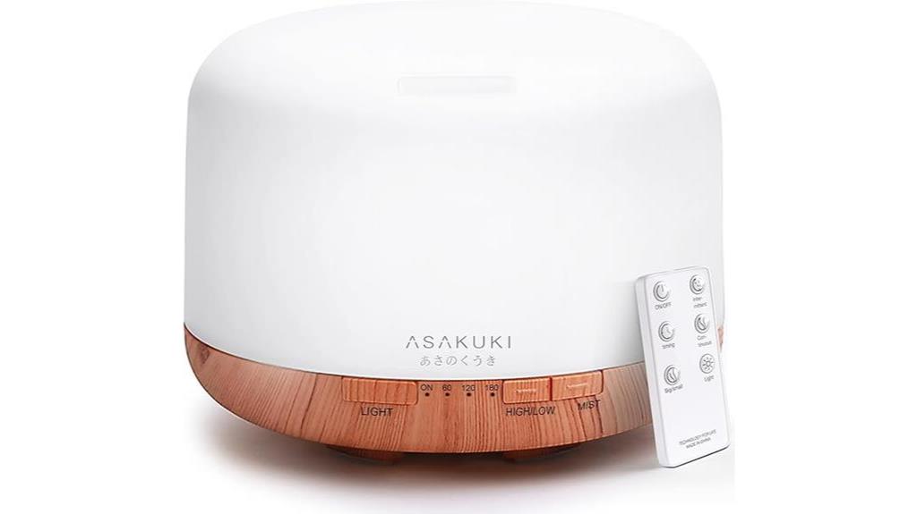 aromatherapy diffuser with remote