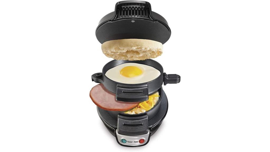 breakfast sandwich maker details