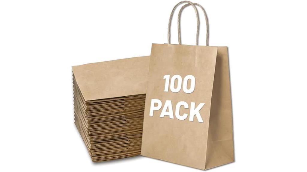 brown paper gift bags