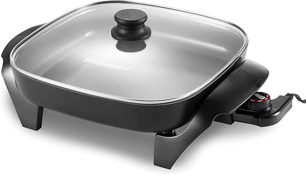 ceramic coated electric skillet