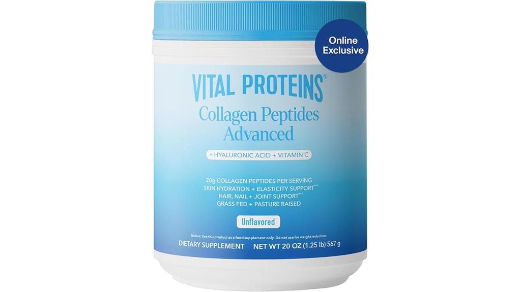 collagen peptides with supplements