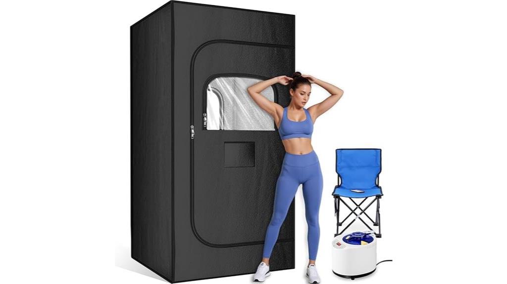 compact home sauna option