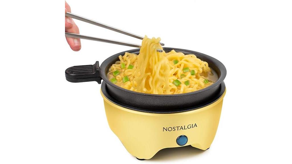 compact nostalgia inducing electric skillet