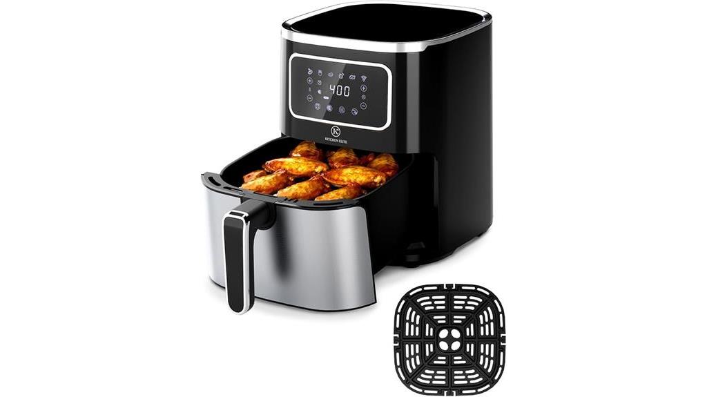 digital display air fryer