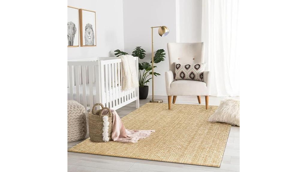 durable washable rug option