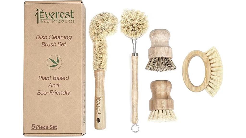 eco friendly dish cleaning kit