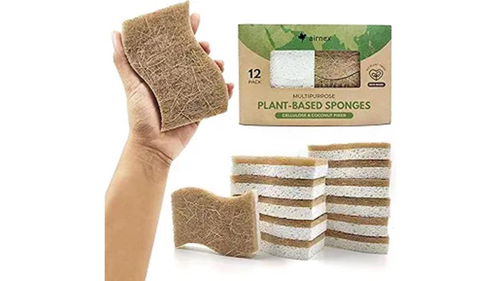 eco friendly kitchen sponge pack