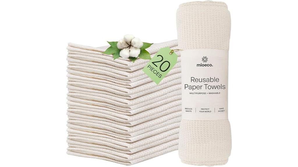 eco friendly sustainable washable towels