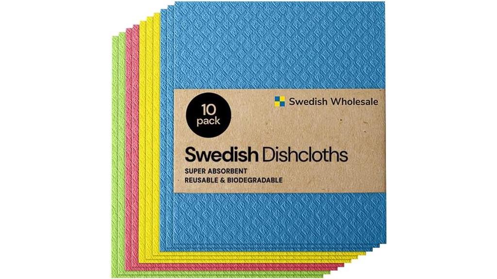 eco friendly swedish sponge cloths