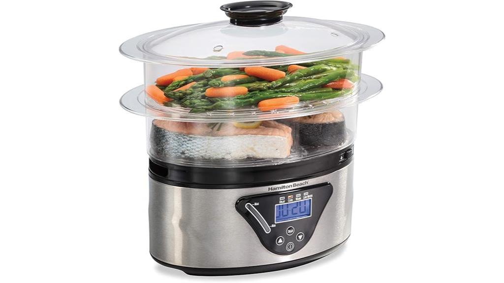 hamilton beach steamer cooker