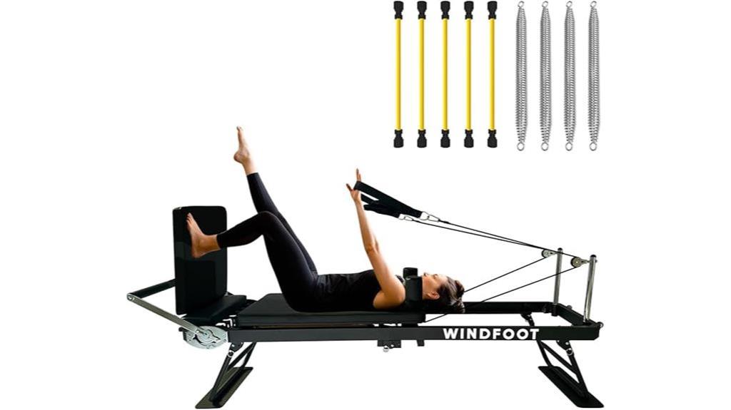 home pilates reformer equipment