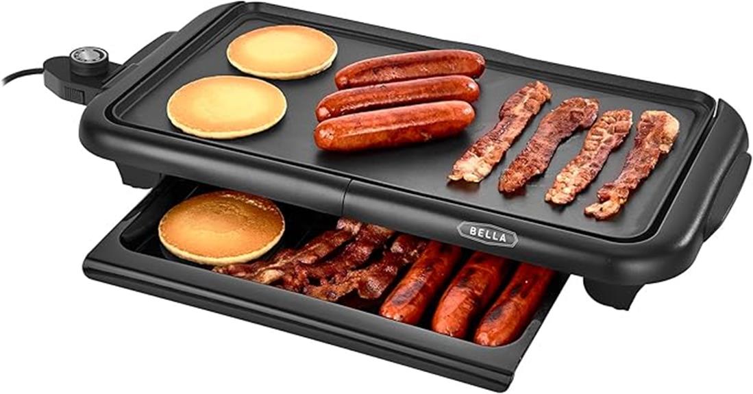 indoor smokeless griddle grill