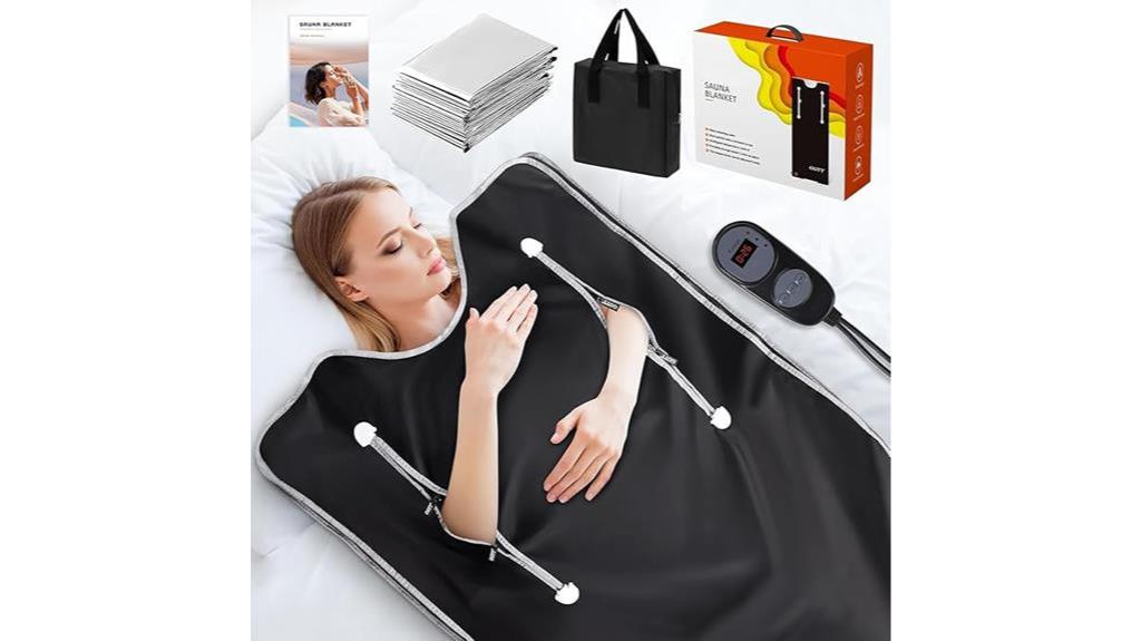 infrared sauna blanket features