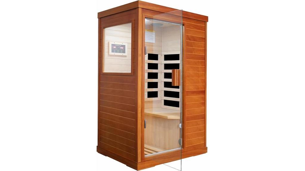 luxurious home sauna experience