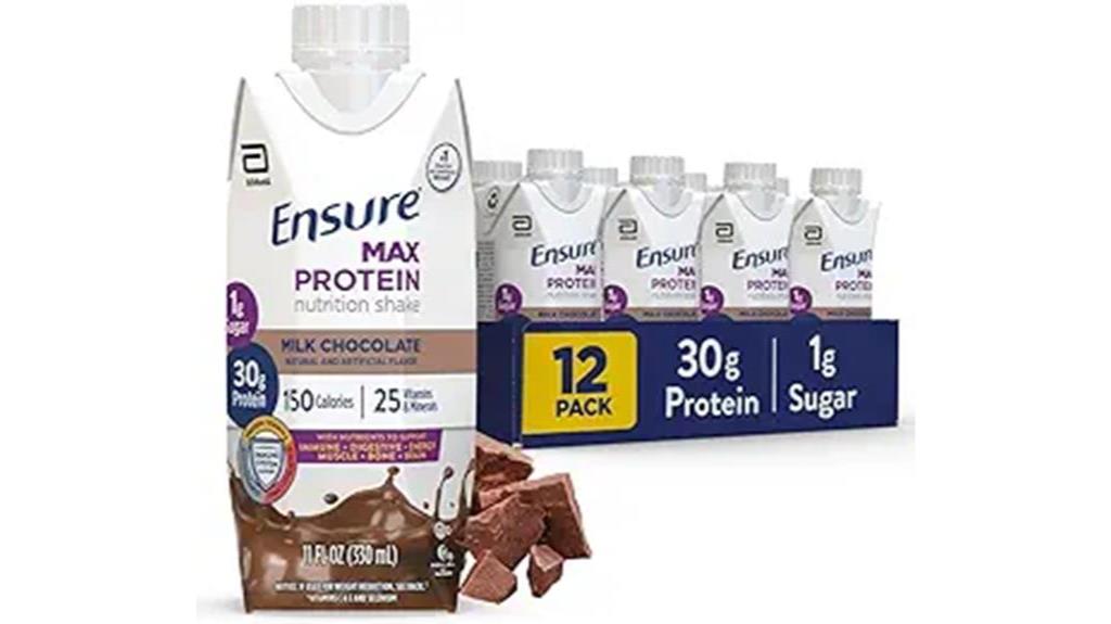 max protein shake pack