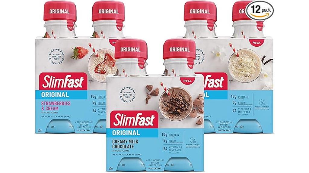 meal replacement shake variety