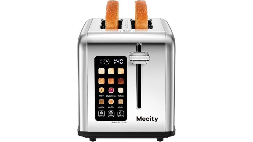 modern touch screen toaster