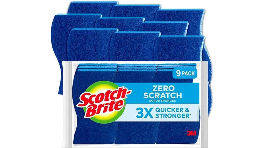 non scratch scrub sponges