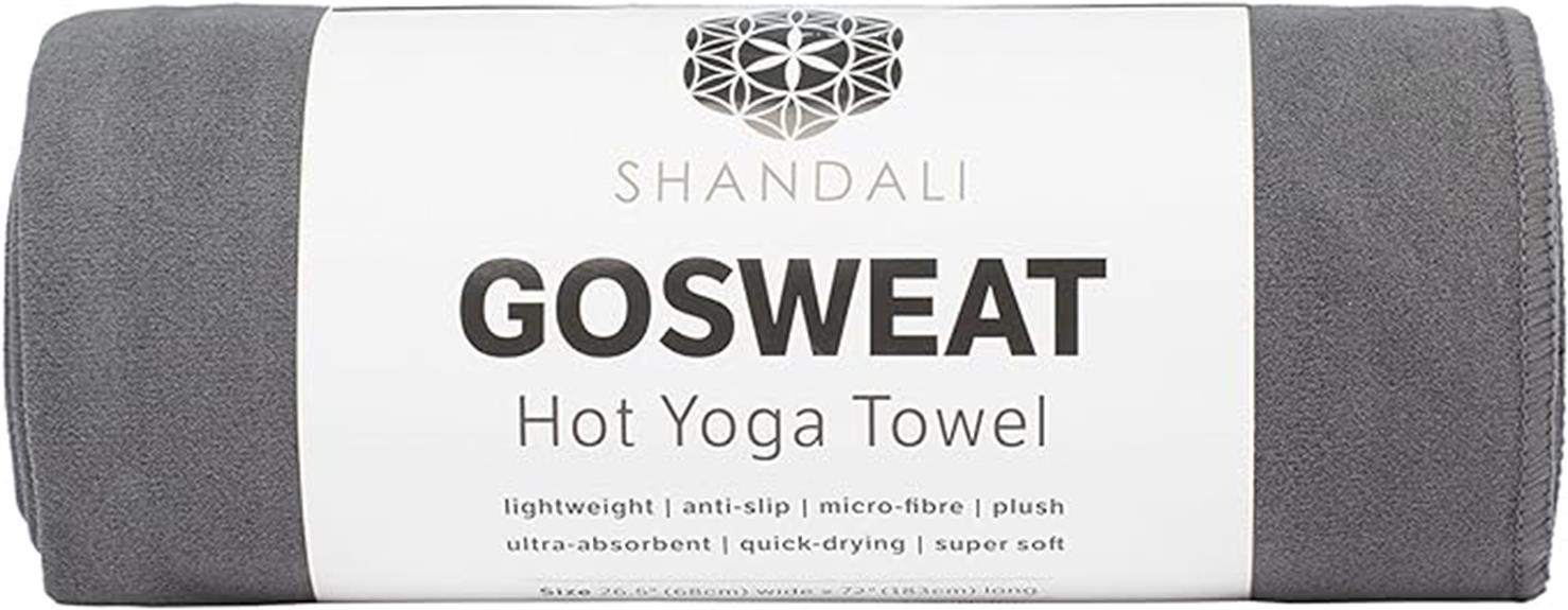 non slip yoga towel