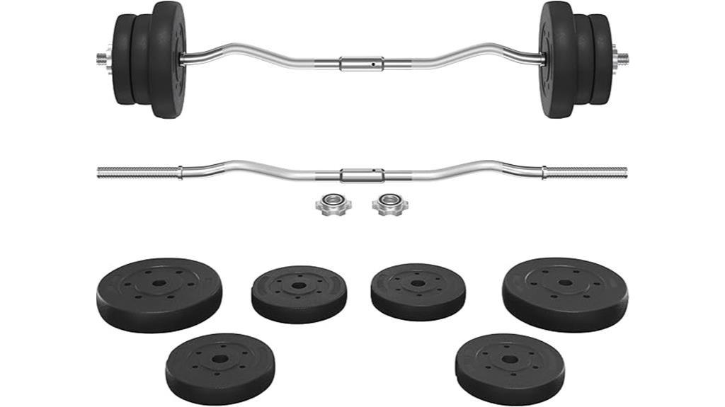 olympic barbell weight set