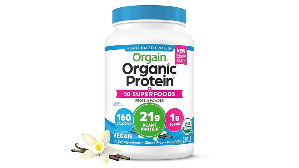 organic vegan protein powder