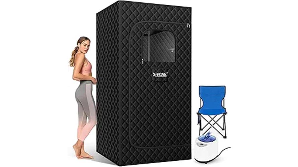 portable steam sauna bundle