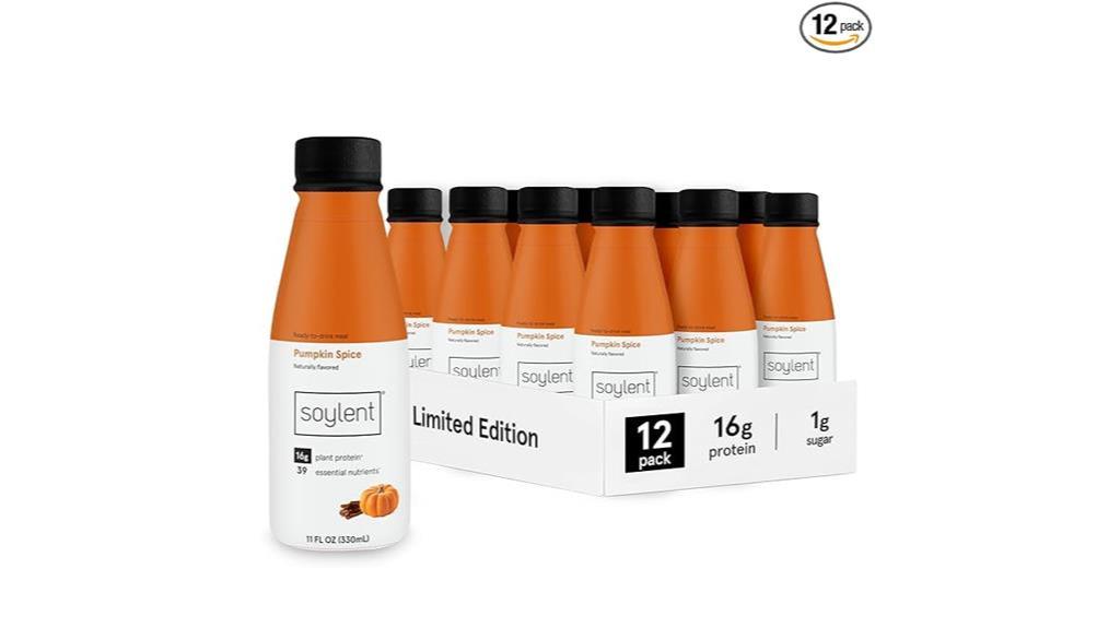 soylent pumpkin spice shake