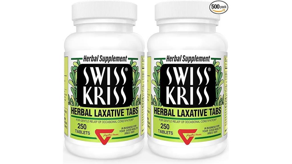 swiss kriss laxative tablets