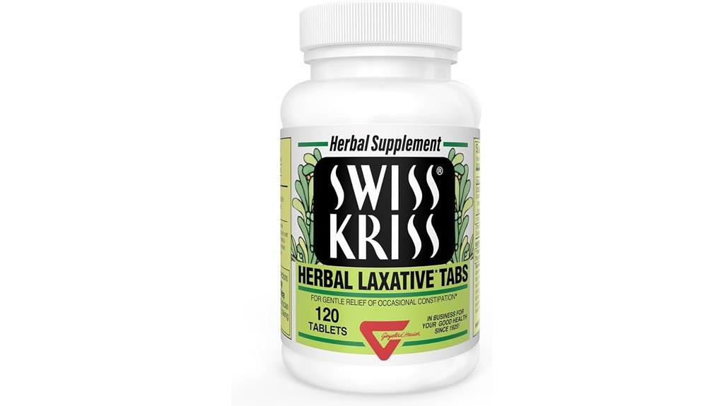 swiss kriss laxative tablets