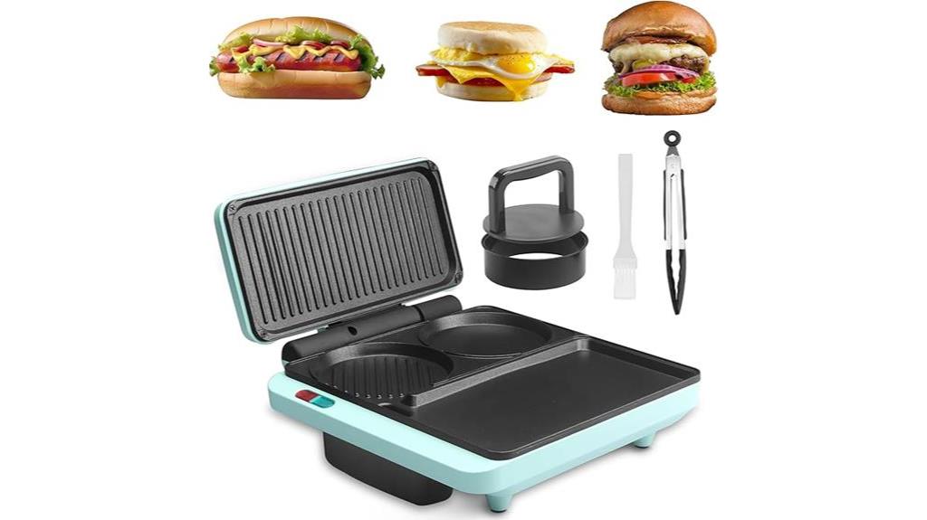 versatile breakfast sandwich maker