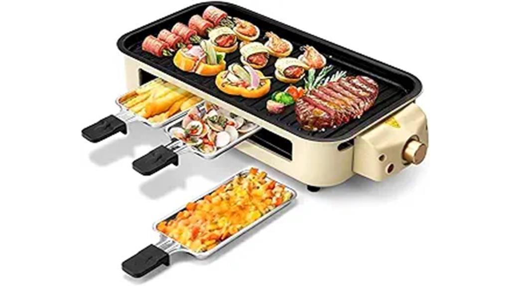 versatile electric indoor grill