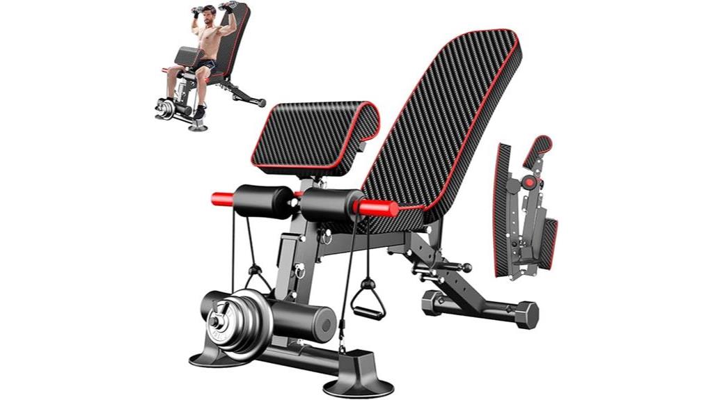 versatile exercise weight bench