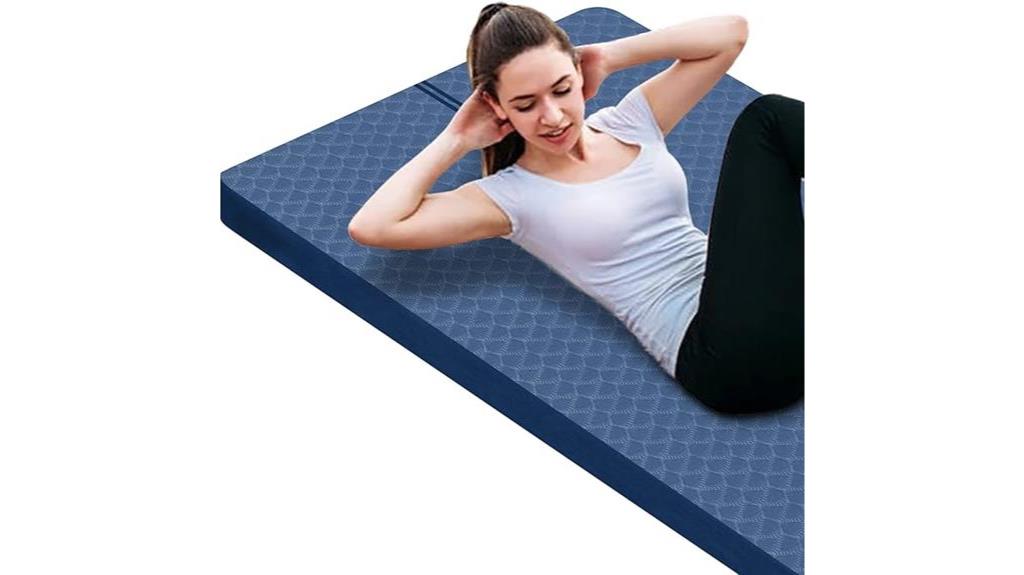 versatile large exercise mat