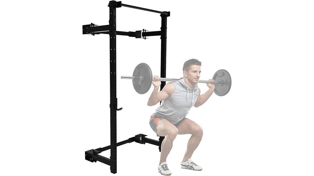 wall mounted squat rack