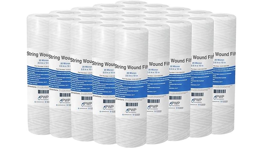 water filter cartridge pack