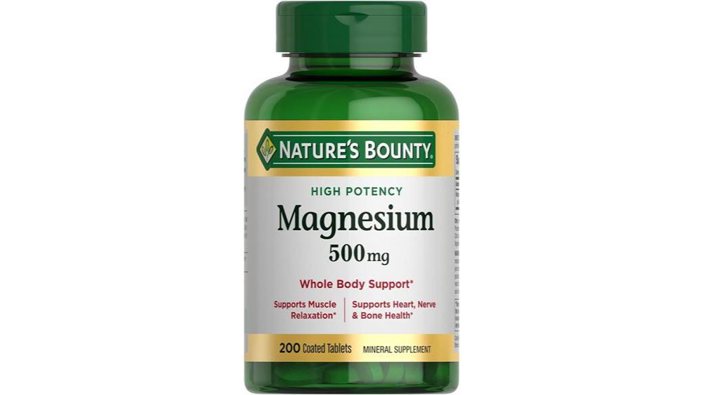 500 mg magnesium tablets