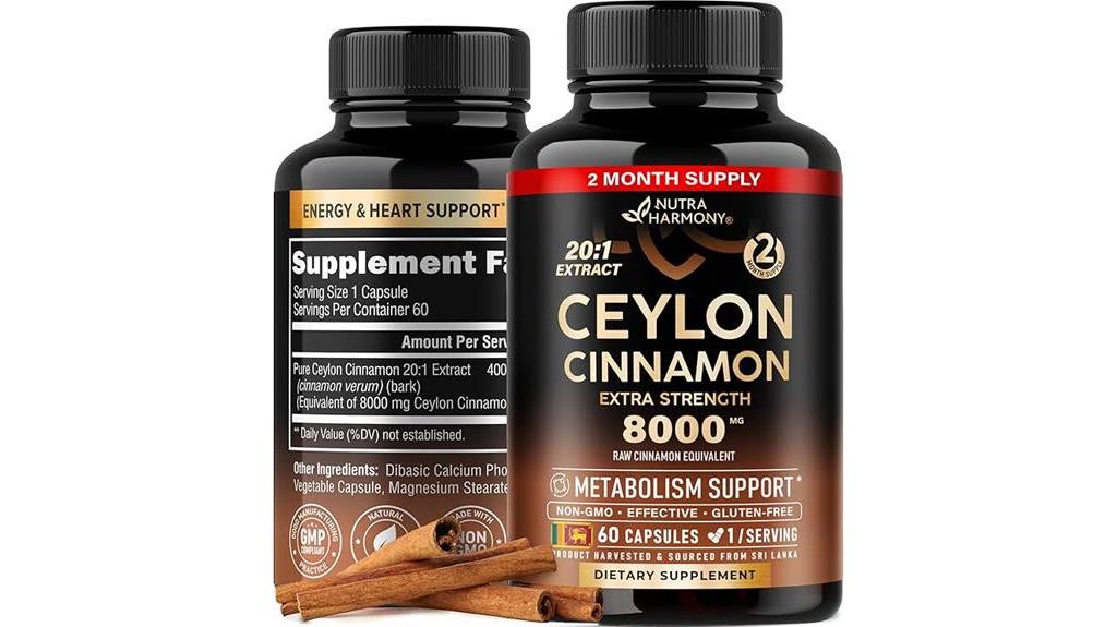 8000 mg ceylon cinnamon