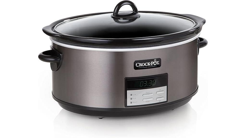 8 quart programmable crock pot