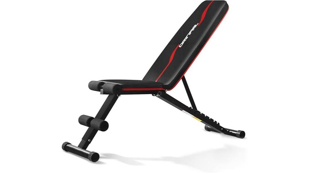 adjustable weight bench press