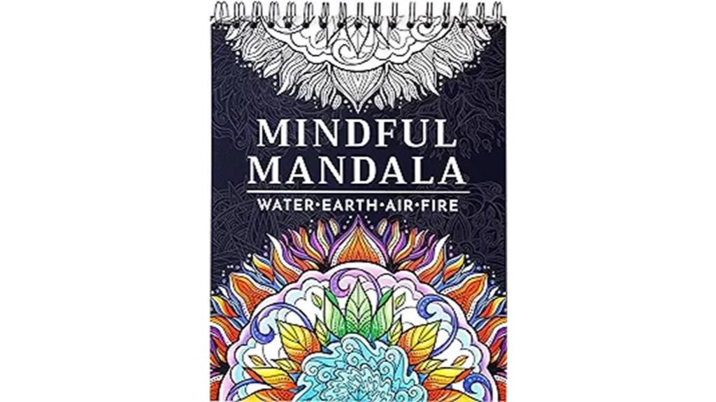 adult coloring book spiral bound