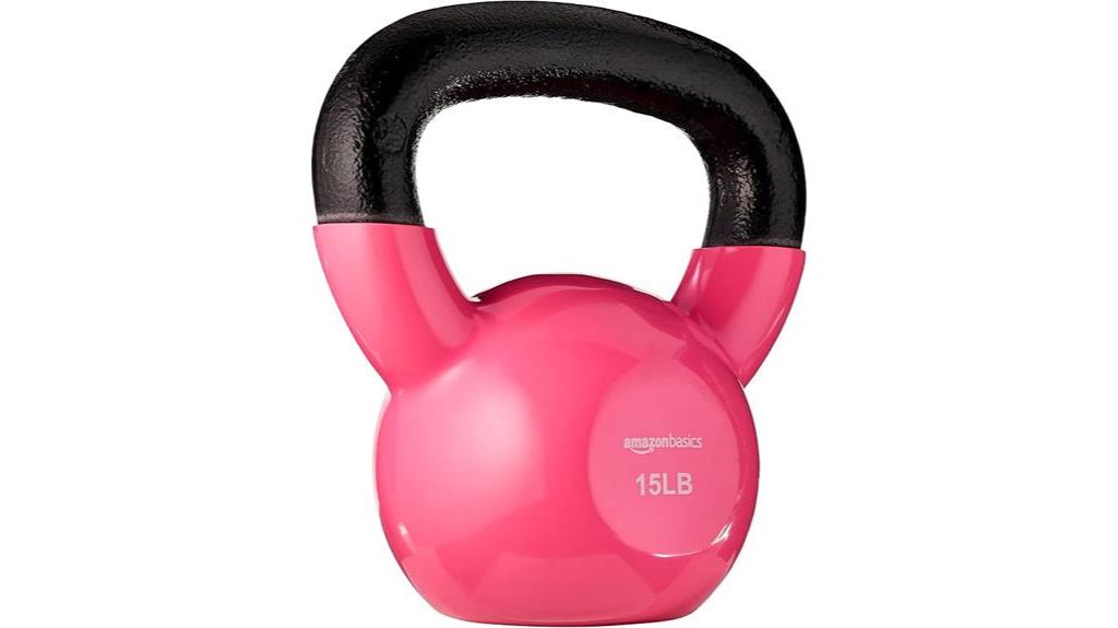 affordable vinyl kettlebell option