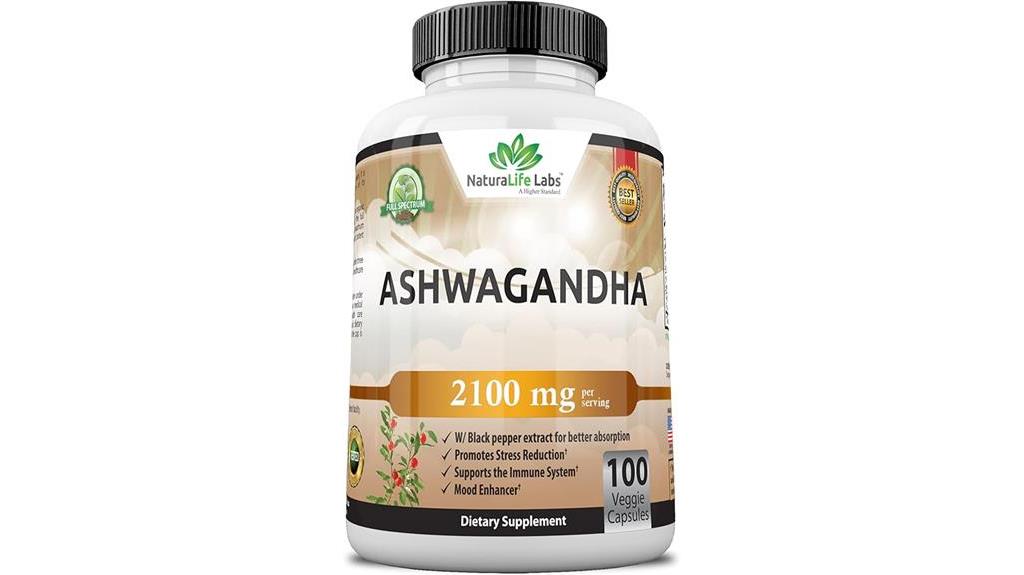 ashwagandha in veggie capsules