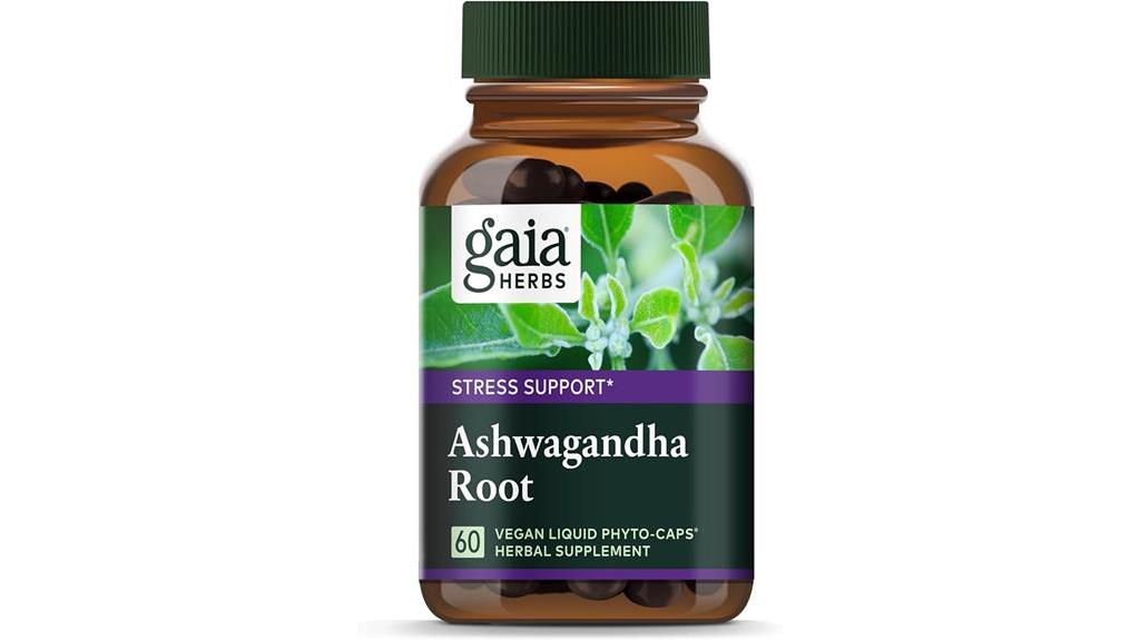 ashwagandha root liquid capsules